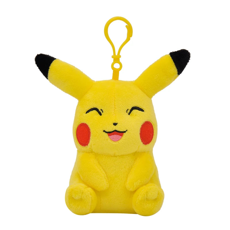 Anime Pokemon Plush Pikachu Charmander Plush Toy Squirrel Bulbasaur Jiggles Lapras Eevee Snorlax Keychain Xmas Gift For Kids