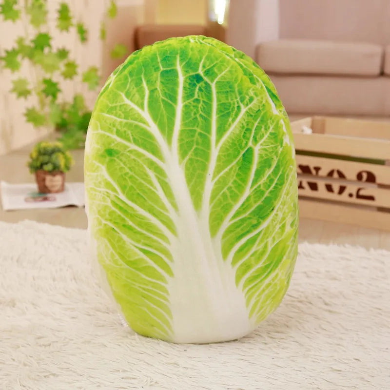 Babiqu Simulation Vegetables Shape Plush Toys Stuffed Pillow Cushion Plush toys Nap Pillow Broccoli for Kid's Christmas gifts