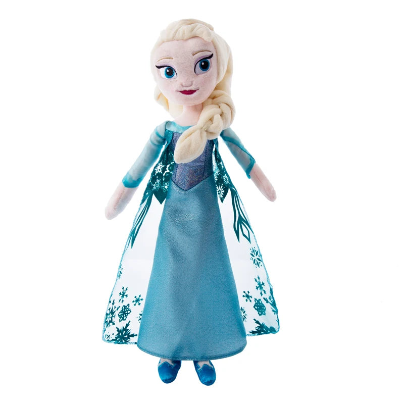 40cm Frozen Princess Anna Elsa Plush Doll Toys Snow Queen Princess Anna & Elsa Soft Stuffed Toys Gifts for Girls Kids