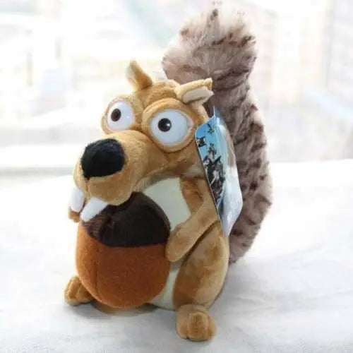 Funny Cute Animal Doll Ice Age 3 SCRAT Squirrel Stuffed Kids Plushie - Plushy Mart