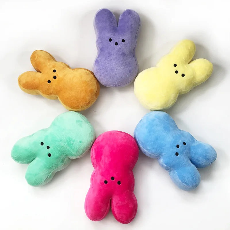 15cm Peep Bunny Plush Toys Stuffed Animal Star Carrot Rabbit Doll Room Desktop Sofa Decor Easter Bunny Soft Pillow Gifts For Kid