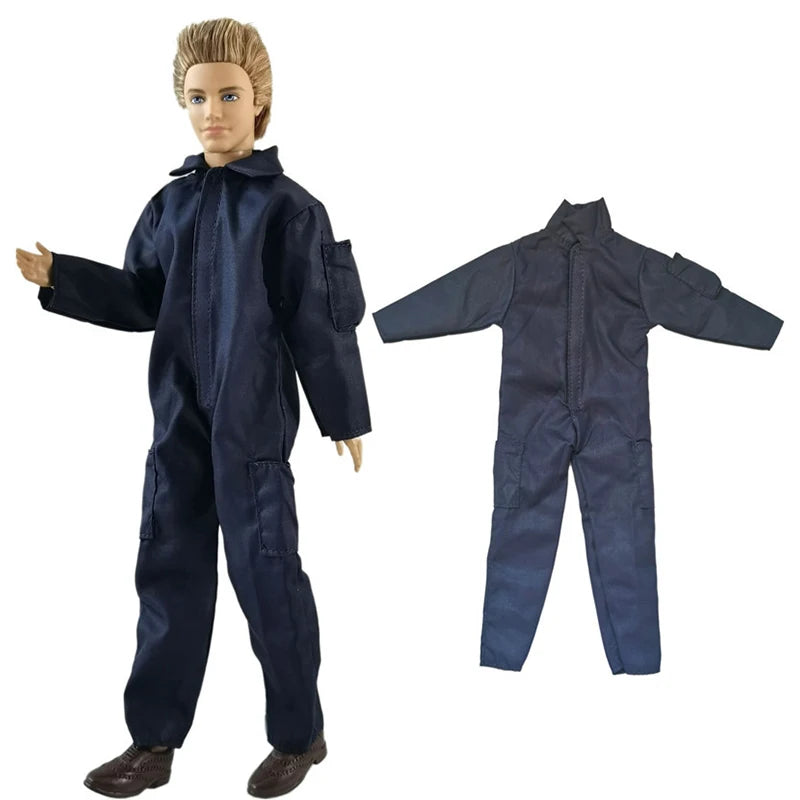 1 Set Ken Cloth Doll Accessories Sportswear Diving Suit Cool Set Casual Wear Daily Outfits Clothes For 30cm 12inch Ken Doll