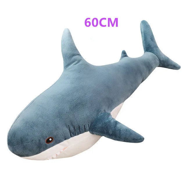 1pc 30/100cm Plush Funny Toys Stuffed Shark Children Boys Cushion Girl Animal Reading Pillow For Birthday Kid Brinquedos