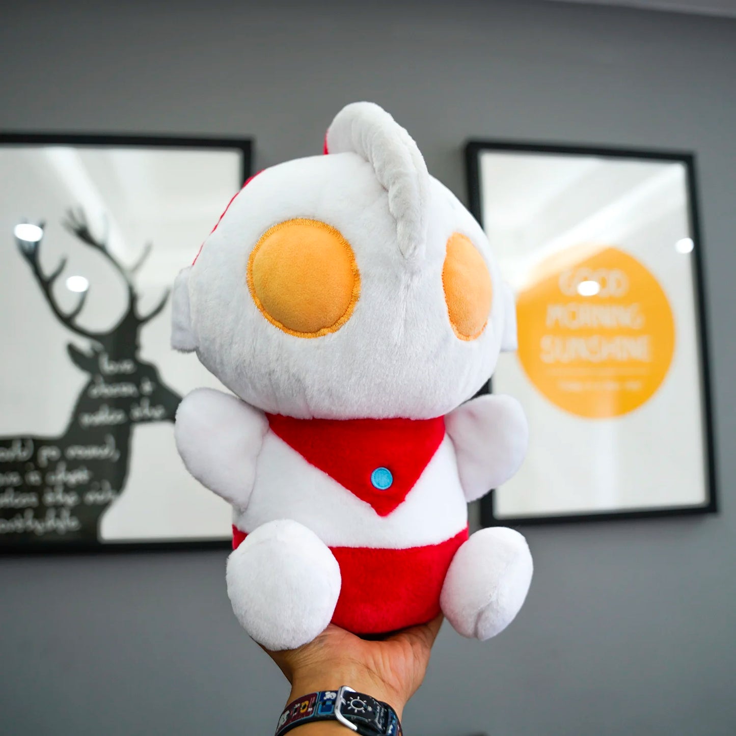 Japanese Ultraman Toy Cute M78 Ultraman Zero Doll Plushies Soft Pillow Plush Toy Ultraman Stuffed Toy Anime Cushion Xmas Gifts