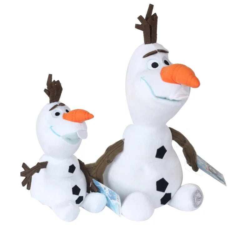 Disney Frozen 30cm 50cm Olaf Plush Kawaii Snowman Toys Action Figure Model Soft Stuffed Anime's Doll Toys For Children's Gift