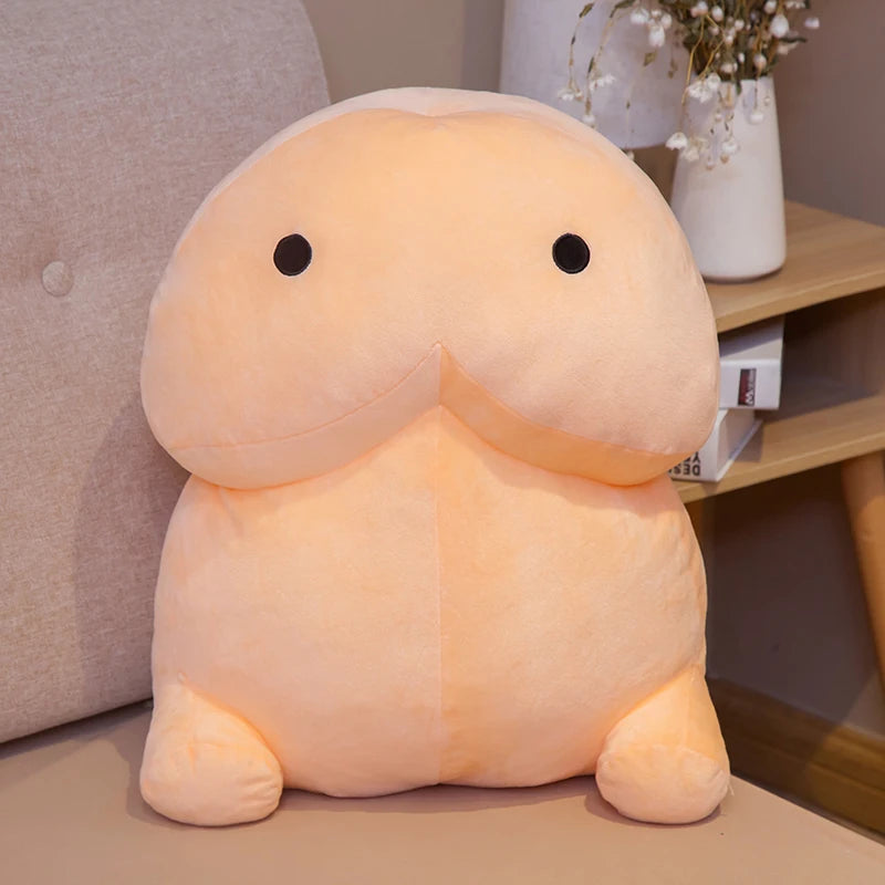 New 10/20cm Simulation Lovely Flesh-Colored Penis Plush Toy Pillow Sexy Soft Cute Toy Stuffed Funny Cushion Gift For Girlfriend