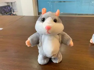 Promotion 15cm Lovely Talking Hamster Speak Talk Sound Record Repeat Stuffed Plush Animal Kawaii Hamster Toys For Children Gifts