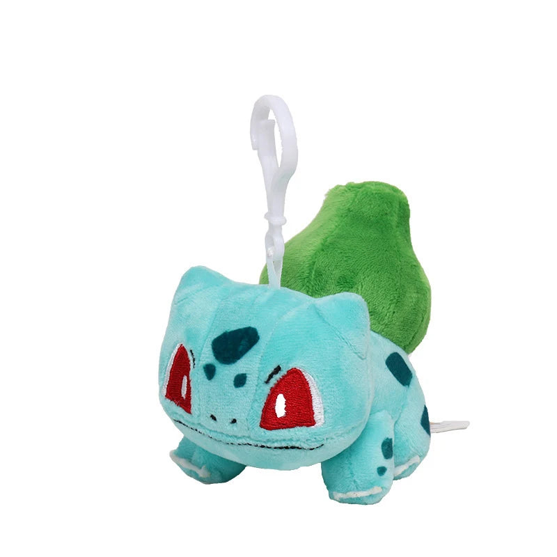 Anime Pokemon Plush Pikachu Charmander Plush Toy Squirrel Bulbasaur Jiggles Lapras Eevee Snorlax Keychain Xmas Gift For Kids