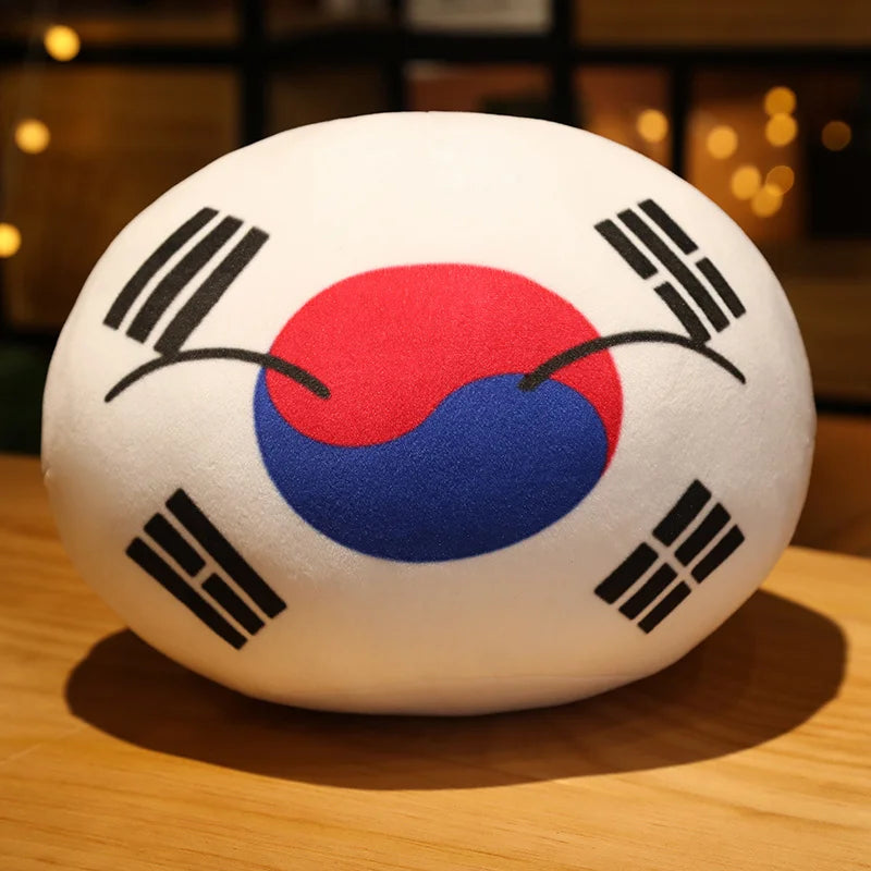 Hot 10/40cm Creative Country Ball Toy Stuffed Polandball Plush Doll Countryball USSR USA FRANCE RUSSIA UK JAPAN GERMANY  ITALY