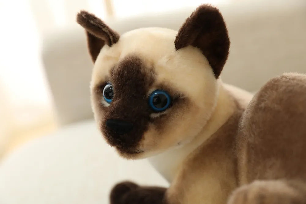 25-40 cm Simulation Cat Plush Toys - Plushy Mart