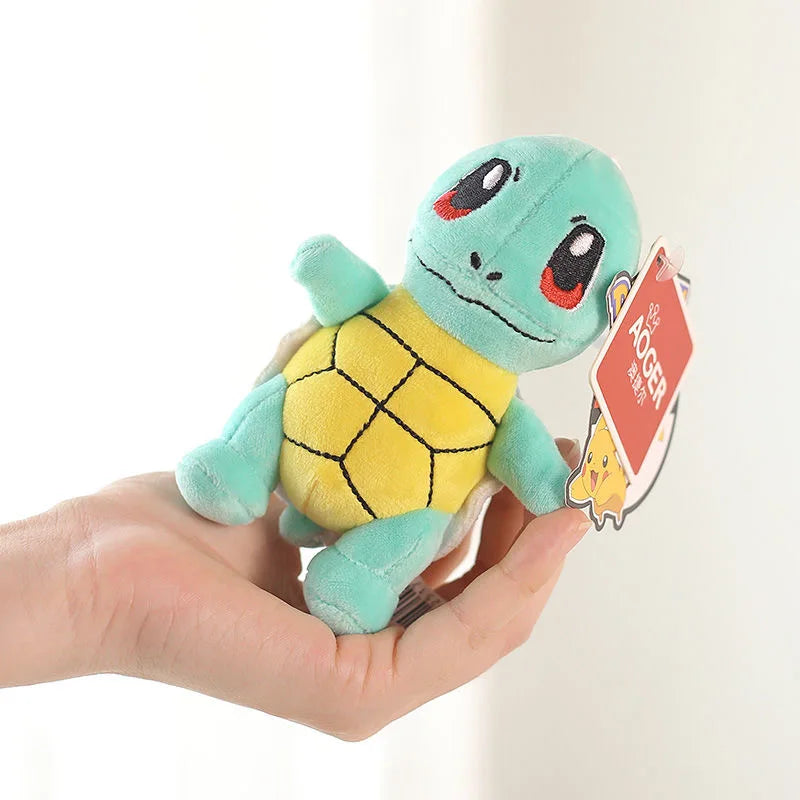 Anime Pokemon Plush Pikachu Charmander Plush Toy Squirrel Bulbasaur Jiggles Lapras Eevee Snorlax Keychain Xmas Gift For Kids