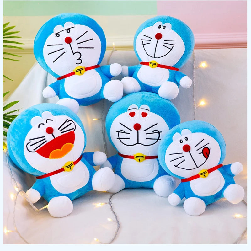 Anime Doraemon Kawaii Stuffed Plush Toy Soft Animal Plush Doll Anime Figures Doraemon Dolls Birthday Gifts For Girlfriend Kids