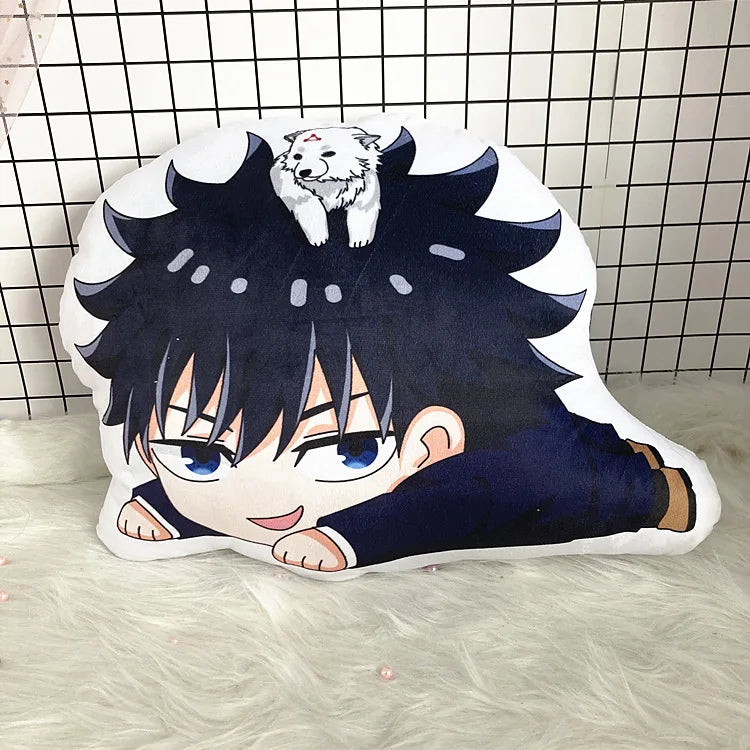 10/40cm Anime Jujutsu Kaisen Plush Pillow Doll Itadori Yuji Gojo Satoru Soft Stuffed Doll  Fushiguro Megumi Plush Doll Cushion