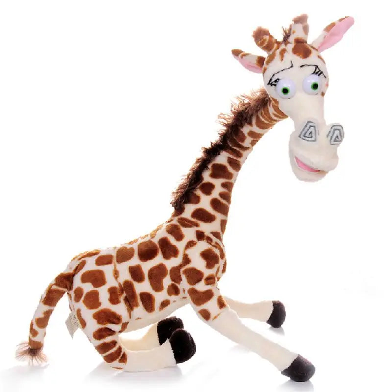 1pc 12" 35cm  Long Neck Giraffe Stuffed Plush Toy Madagascar Cute Deer Doll for Kids High QUality