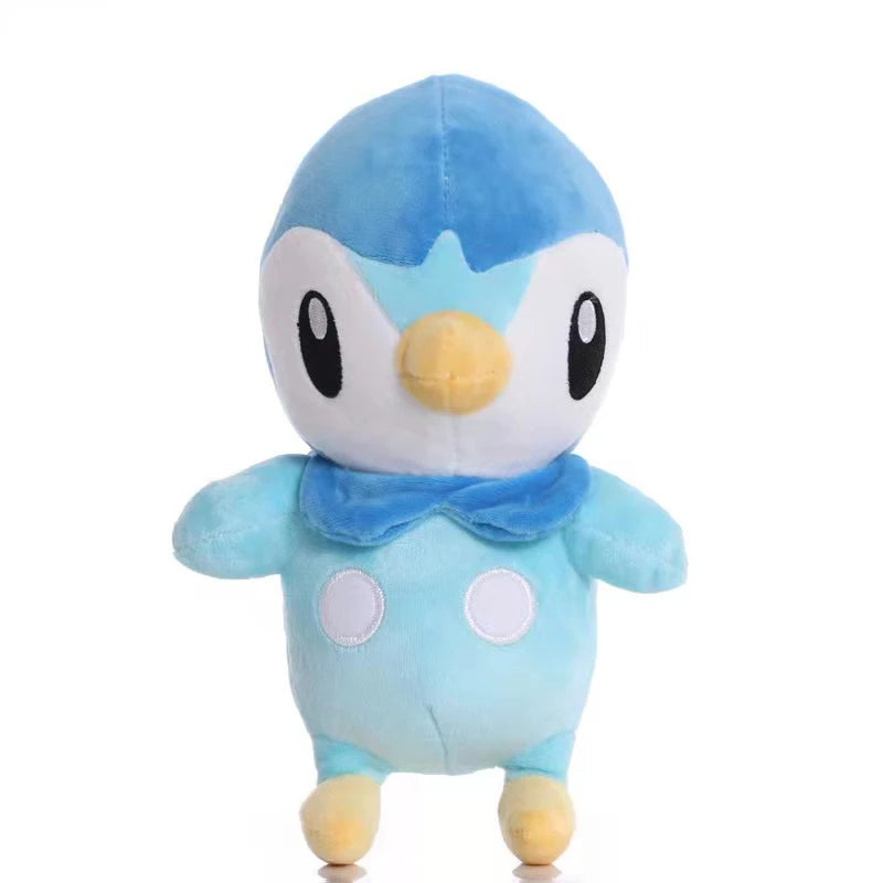 TAKARA TOMY  Anime Pokemoned Eve Pikachsus Piplup Charizard Wartortle Squirrel   Kawaii Plush Toys Dolls Gift For Children