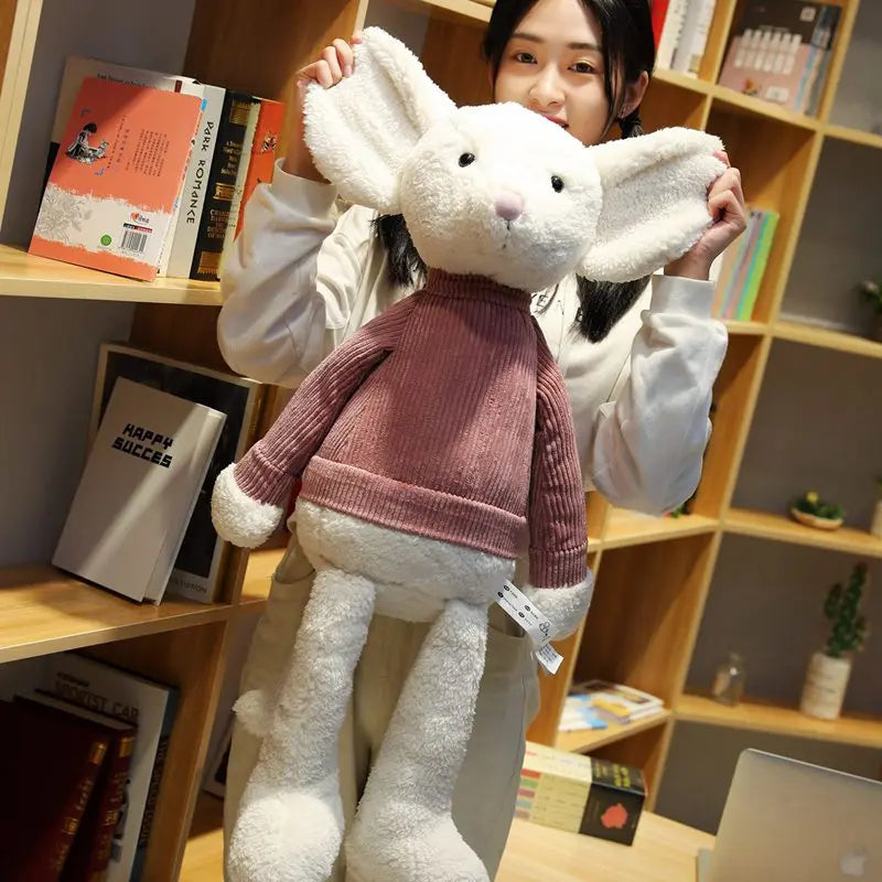 Cute Rabbit Elephant Mouse Dog Doll Baby Soft Plush Toys For Children Sleeping Mate Stuffed Plush Animal Baby Toys For Infants