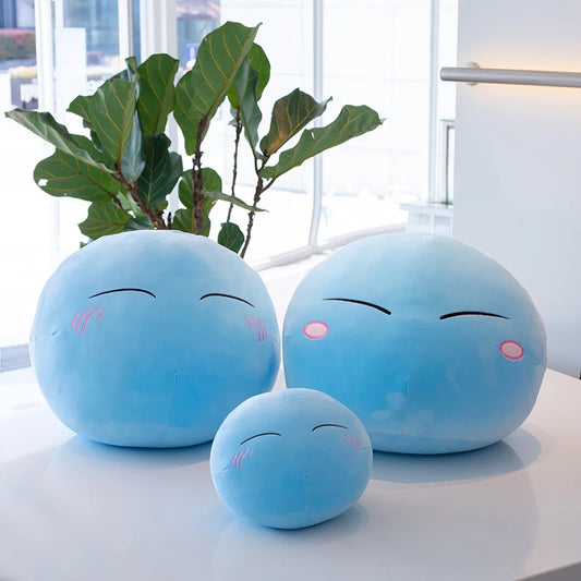 55cm Hug Anime Toy That Time I Got Reincarnated As A Slimes Rimuru Tempest Cosplay Pillow Plush Doll Cushion Toy Plushies Gifts