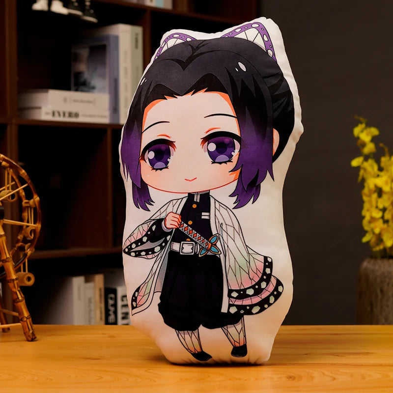 45cm Soft Plush Pillow Doll Tanjirou Kamado Nezuko Kimetsu No Yaiba Kamado Agatsuma Zenitsu Rengoku Kyoujurou Demon Slayer