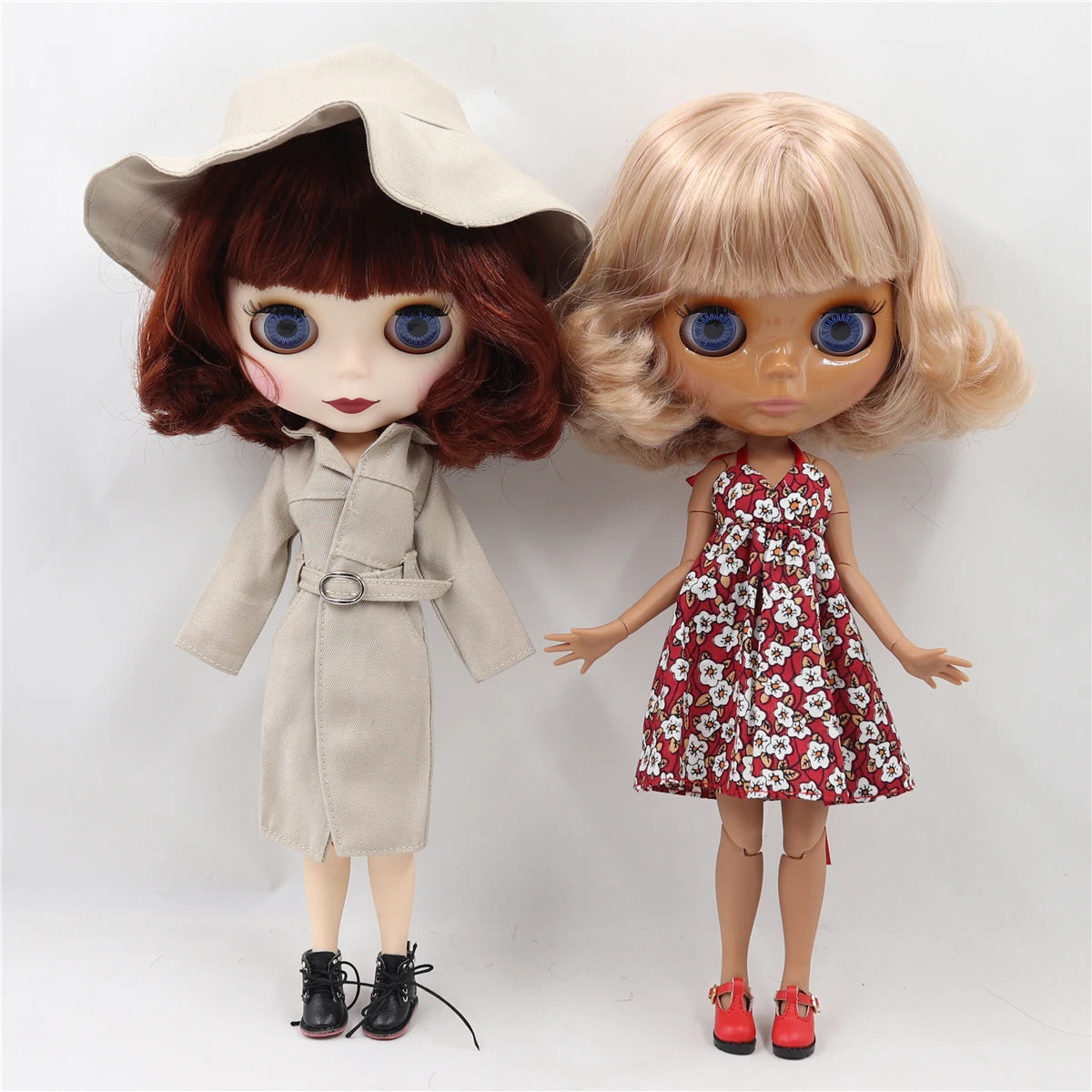 ICY DBS Blyth Doll 1/6 BJD Joint Body 30cm Nude Doll White Skin Tan Skin Dark Skin Special Price Girls Gift Random Eyes Colors