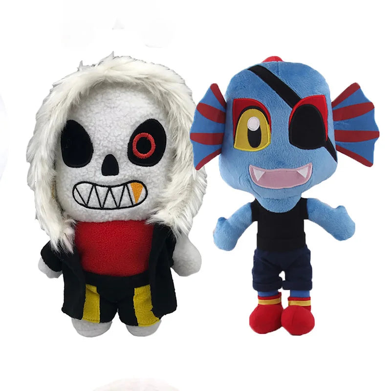 Undertale Plush Toys Cartoon Sans Plush Dolls Frisk Chara Stuffed Soft Zombie Toys for Kid Christmas Birthday Gift