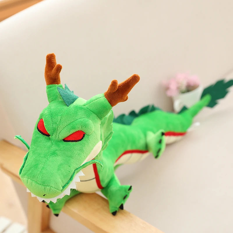 Stuffed Animal Plush Dragon 80/100cm Shenron Dragon Anime Earth Dragon Collect doll Wishing Dragon Birthday Gifts For Boy Kids