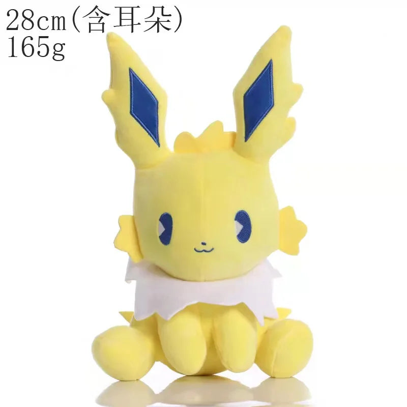 TAKARA TOMY  Anime Pokemoned Eve Pikachsus Piplup Charizard Wartortle Squirrel   Kawaii Plush Toys Dolls Gift For Children