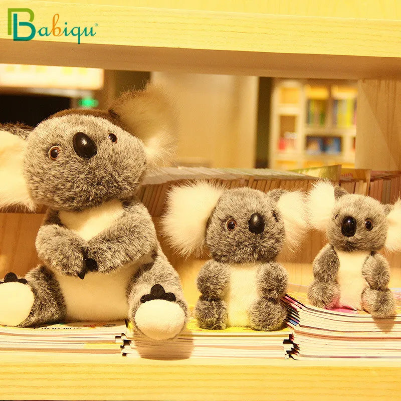 1pc 13/17cm Cute Simulation Koala Bear Plush Toy Mini Australia Adventure Koala Doll for Kids Stuffed Kawaii Birthday Gift