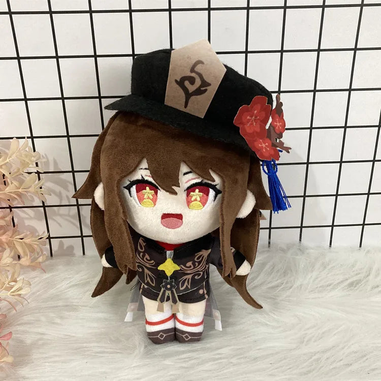 Fast Delivery 20cm Genshin Impact Ayato Sayu Doll Stuffed Anime Plush Toy Kazuha Yae Miko Scaramouche Cosplay Props Plushies