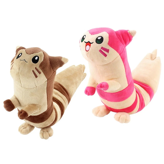 45cm Pokemon Furret Plush Animal Squirrel Stuffed Anime Doll Kawaii Toys Hobbies Collect Gifts Exquisite Birthday Gifts For Kids