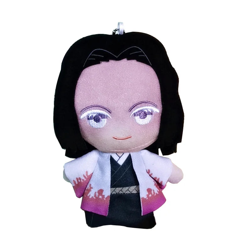 15cm Japan Anime Demon Slayer Tomioka Giyu Kamado Tanjirou Kamado Nezuko Agatsuma Zenitsu Plush Toys Doll Peluche Women Gift