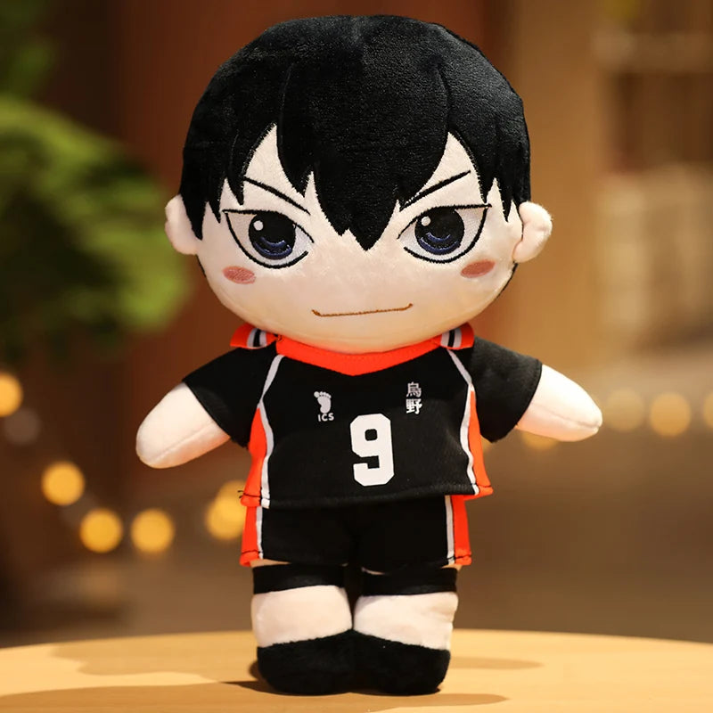 20/30CM Haikyuu Plush Toys Anime Volleyball Soft Stuffed Doll Haikyuu Hinata Shoyo Kageyama Tobio Figure Pillow  Gifts