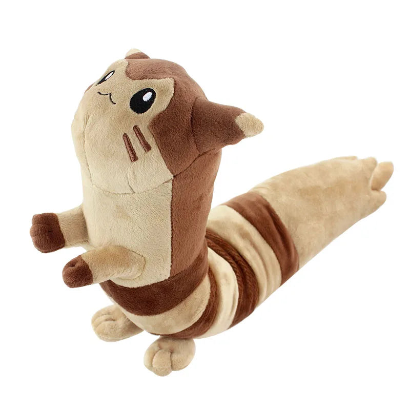 45cm Pokemon Furret Plush Animal Squirrel Stuffed Anime Doll Kawaii Toys Hobbies Collect Gifts Exquisite Birthday Gifts For Kids