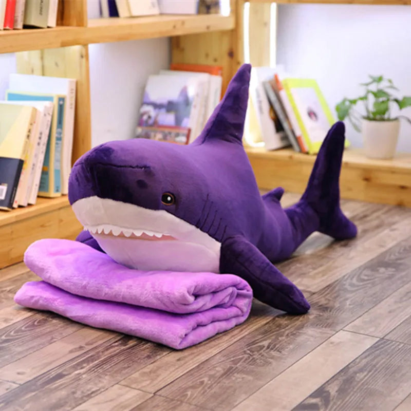 Big Size Shark Skin Toy Soft unstuffed speelgoed Animal Reading Pillow for Birthday Gifts Cushion Gift For Children