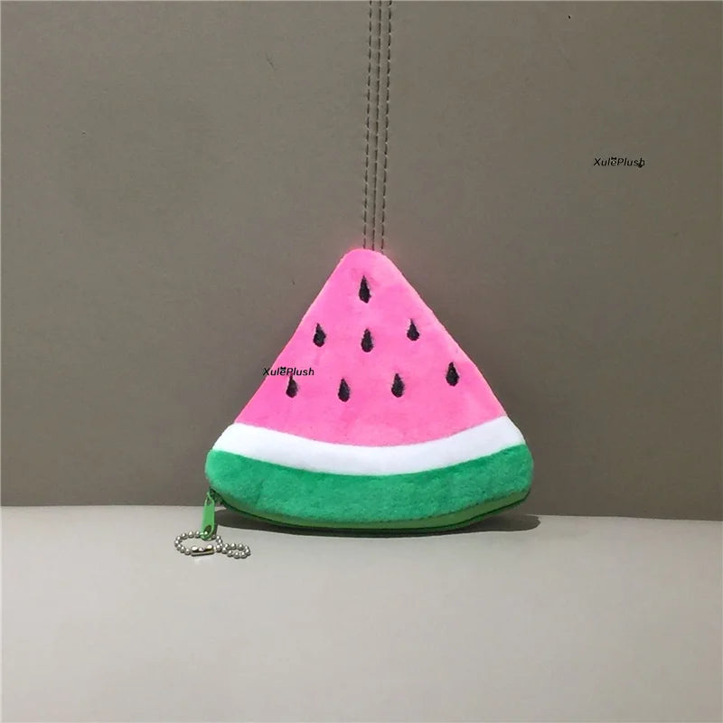 Summer Fruits Keychain Plush Toy Purse