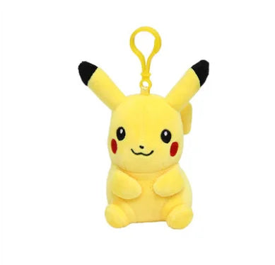 Anime Pokemon Plush Pikachu Charmander Plush Toy Squirrel Bulbasaur Jiggles Lapras Eevee Snorlax Keychain Xmas Gift For Kids