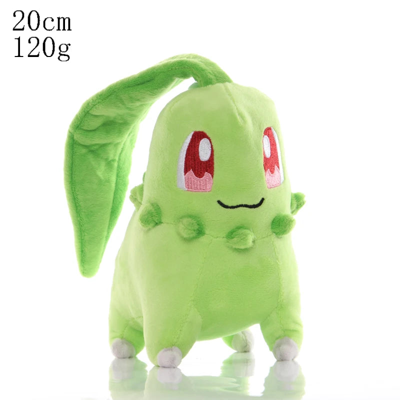 Pokemon Anime Pikachu Cyndaquil Chikorita Totodile Kawaii Plush Toy Stuffed Doll Christmas Halloween Gifts For Kids