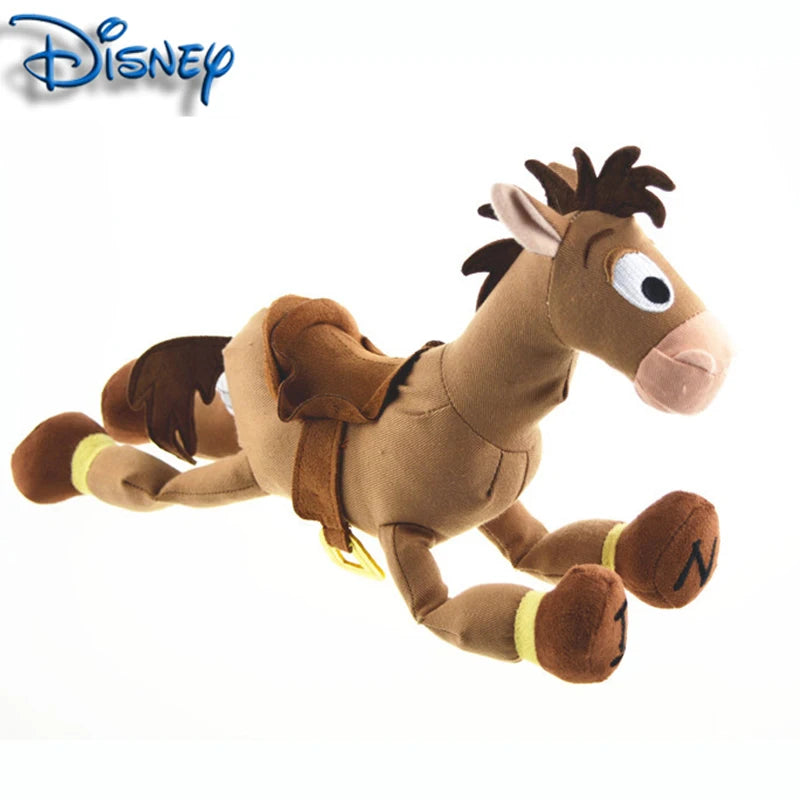 Disney Toy Story Woody Sheriff Bass Bullseye Stuffed Animals Cute Horse Cartoon 25cm Plush Doll Birthday Gift For Kids Plush Toy