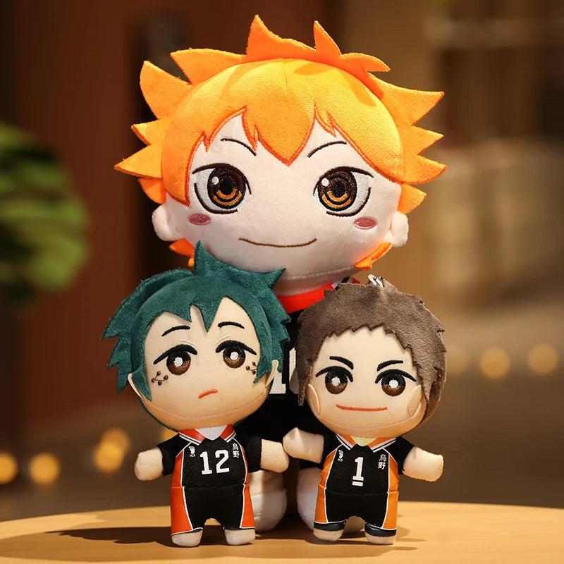 20/30CM Haikyuu Plush Toys Anime Volleyball Soft Stuffed Doll Haikyuu Hinata Shoyo Kageyama Tobio Figure Pillow  Gifts