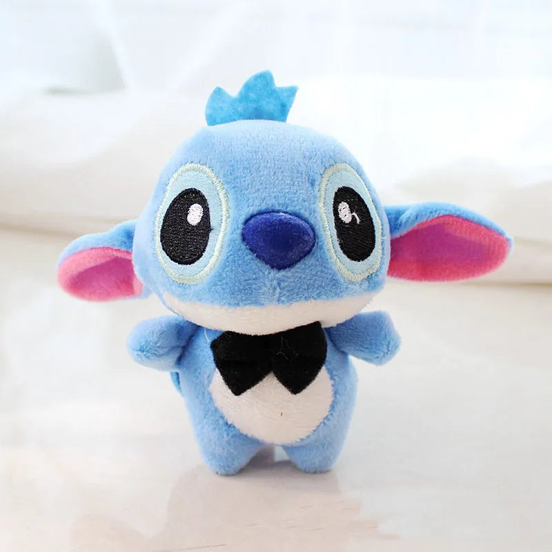 20cm Disney Lilo & Stitch Couple Models Cartoon Stuffed Plush Dolls Anime Plush Baby Toys Pendant Toys Girl Kids Birthday Gift