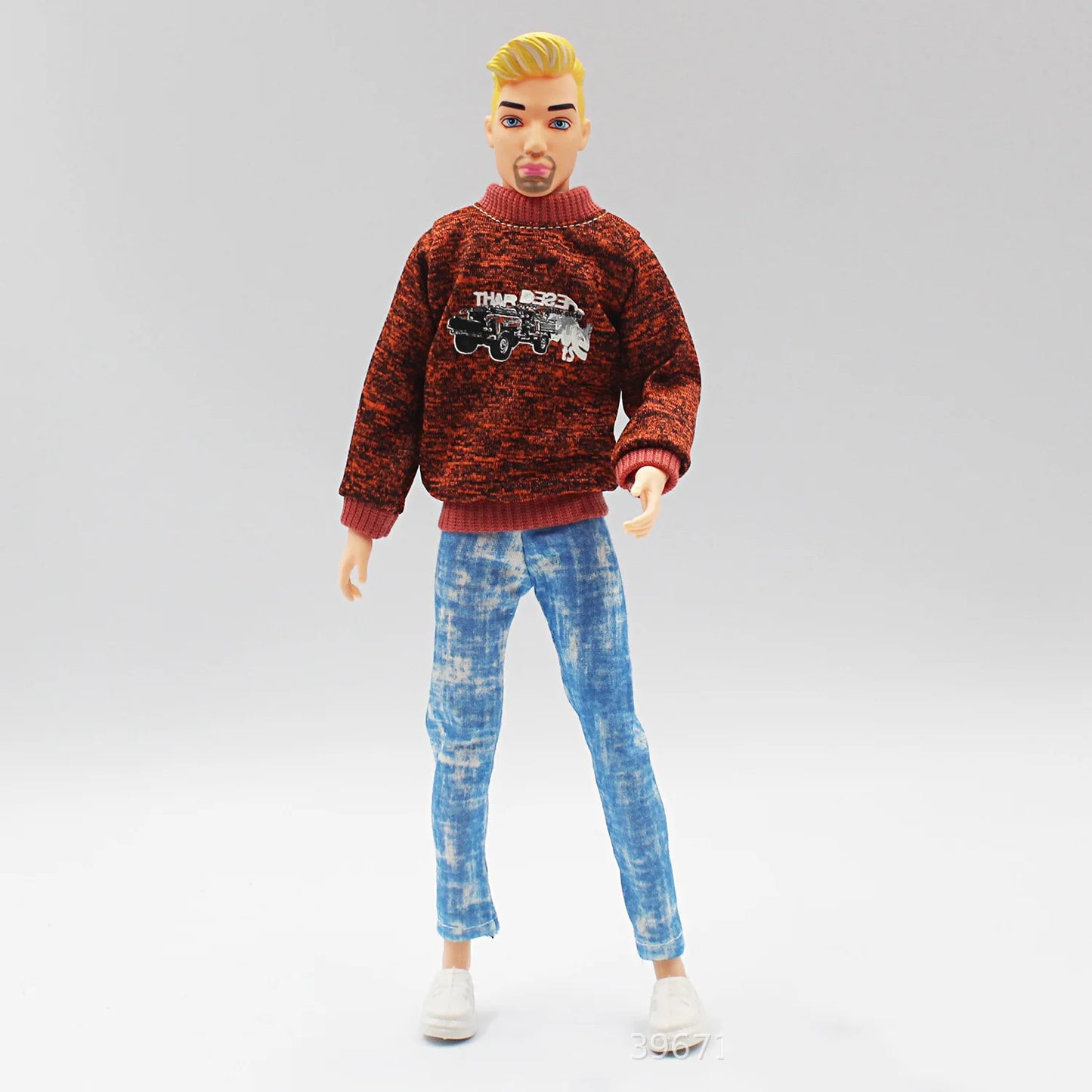 Ken Doll Clothes Doll Daily Wear Casual Suit Sweatshirt Pants Wedding Party Suit Man Male Doll Clothes For 30cm Doll Accessories