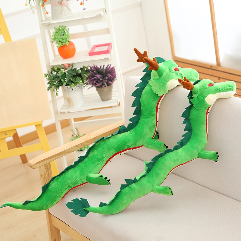 Stuffed Animal Plush Dragon 80/100cm Shenron Dragon Anime Earth Dragon Collect doll Wishing Dragon Birthday Gifts For Boy Kids