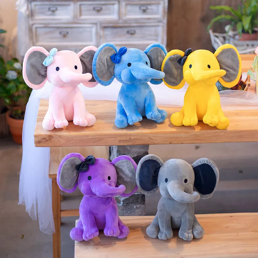 25cm Cute Elephant Plush Toys - Plushy Mart