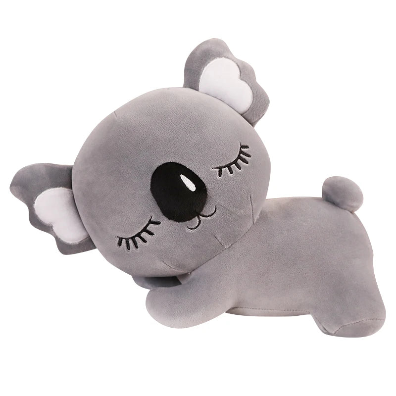 New Simulation Koala Plush Toy Soft Cartoon Animal Koala Kawaii Stuffed Doll Bed Sofa Pillow Nap Pillow Friends Christmas Gift