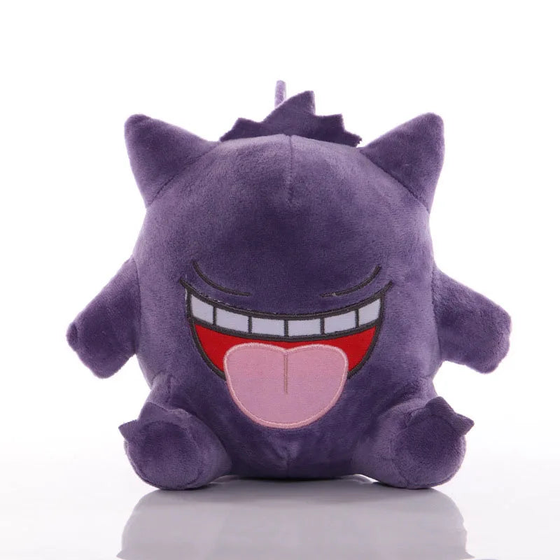 Pokemon Kawaii Gengar Stuffed Toys Cartoon&Cute Plush Dolls Throw Pillow Birthday Gift For Kids Friends Boys Home Decoration