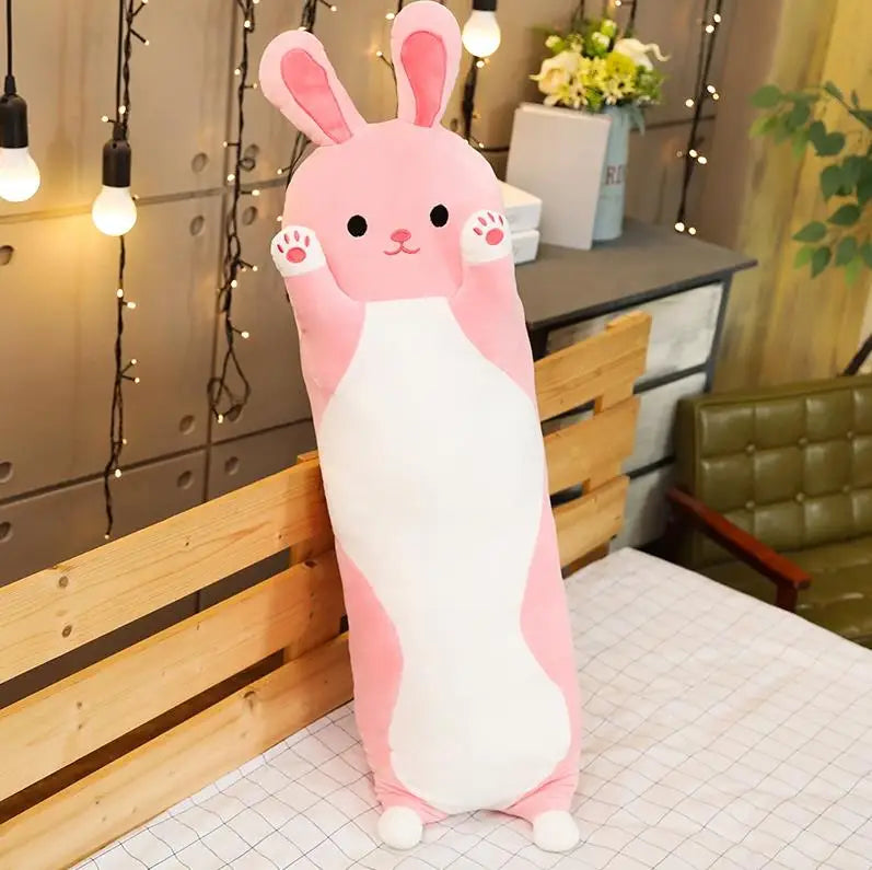 1pc 70/90/120cm Cartoon Animal Dinosaur Unicorn Cat Plush Toys Stuffed Soft Long Sleeping Pillow Dolls Children Birthday Gift