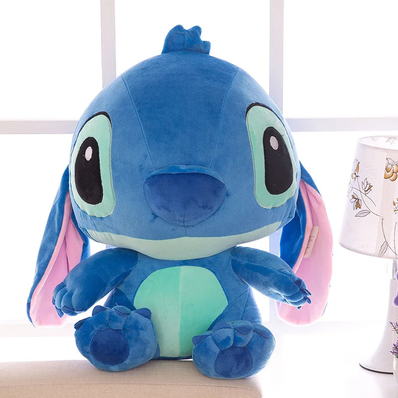 35/45/60cm Big Size Disney Giant Cartoon Stitch Plush Dolls Lilo & Stitch Stich Plush Toy Doll Children Stuffed Toy Birthday Gif