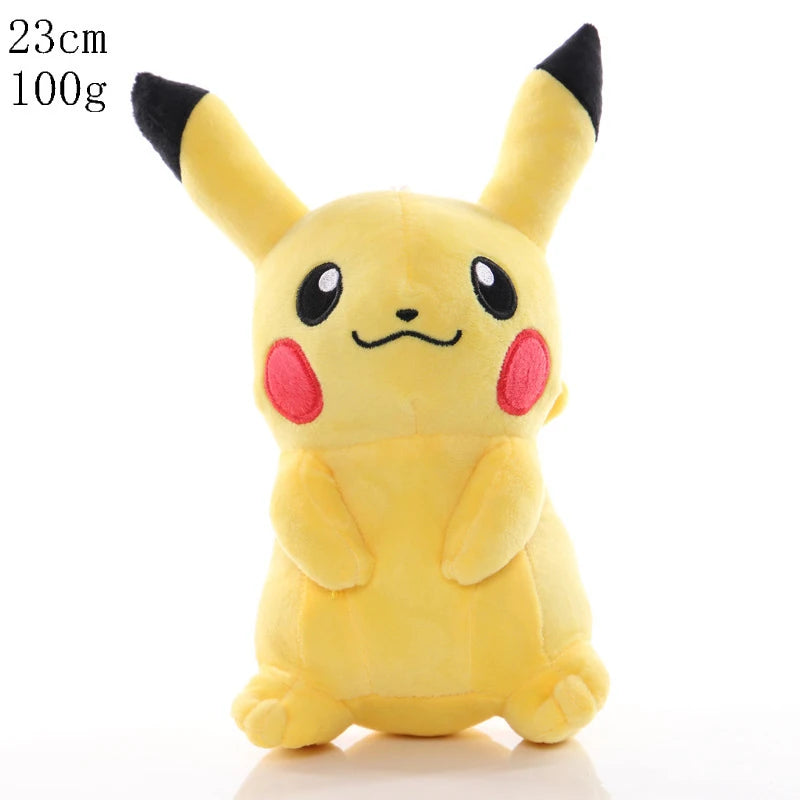 Pokemon Plush Toys Hobbies Gengar Pikachu Charmander Squirtle Bulbasaur Stuffed Doll Eevee Peluche Children‘s Day Gifts For Kids