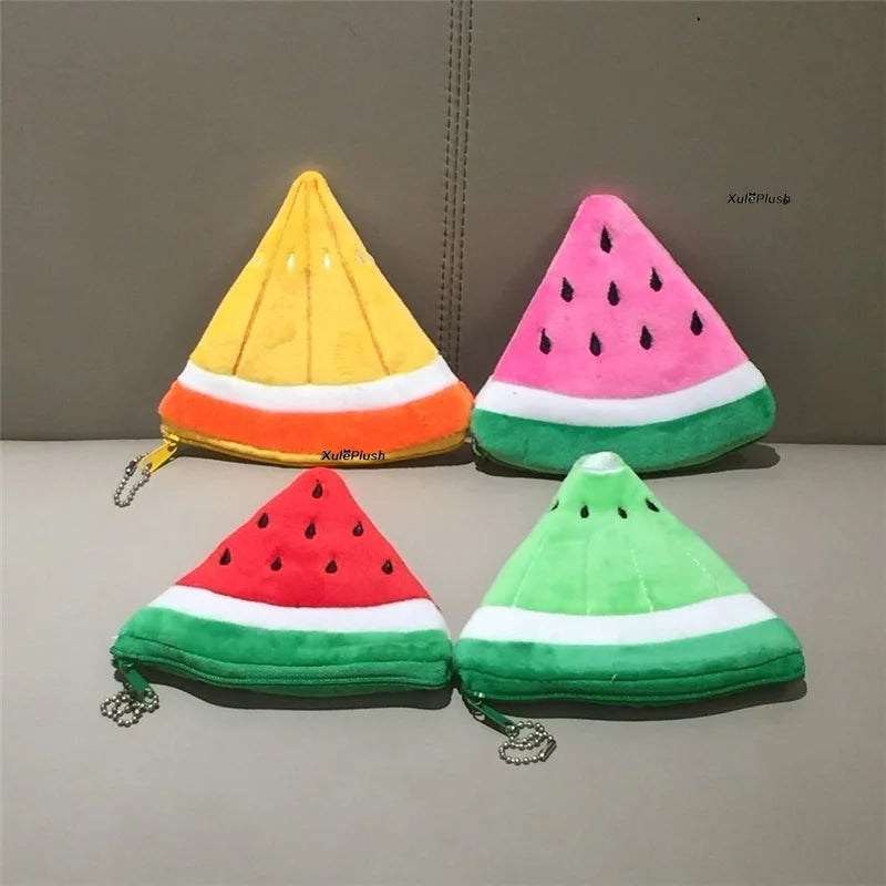 Summer Fruits Keychain Plush Toy Purse