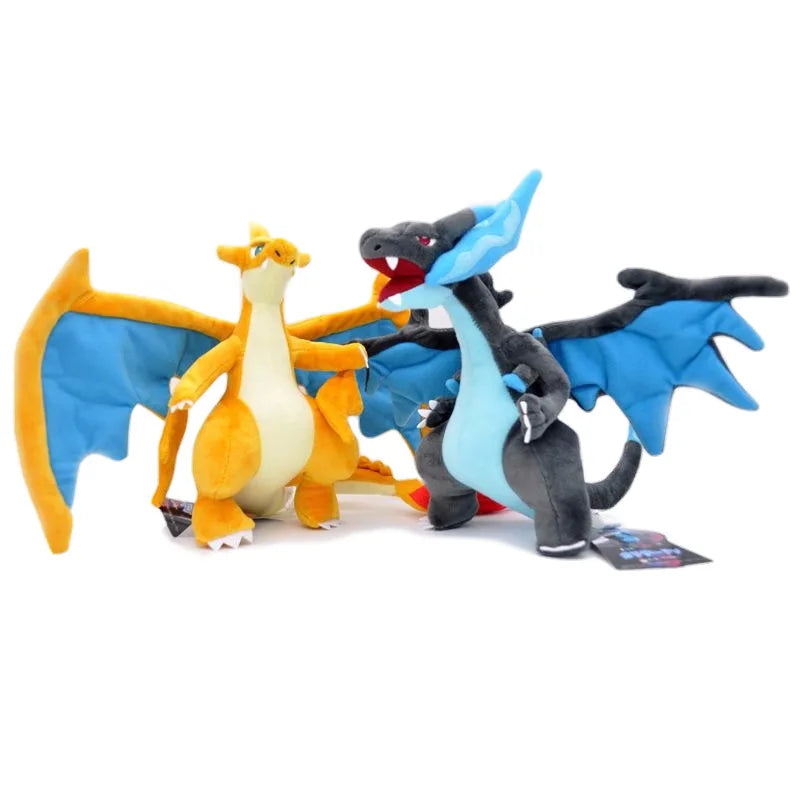 Limited  Anime Figure Charizard Plush Toys Mega Evolution X Charizard Soft Stuffed Animal Kawaii Room Decor Gift Children