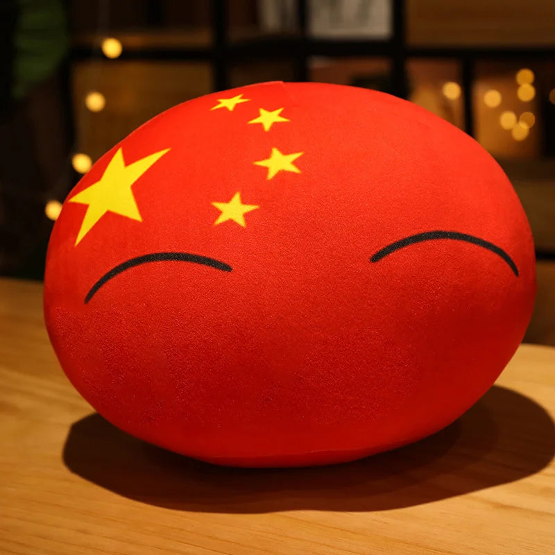 Hot 10/40cm Creative Country Ball Toy Stuffed Polandball Plush Doll Countryball USSR USA FRANCE RUSSIA UK JAPAN GERMANY  ITALY